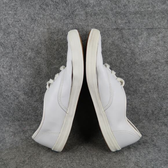 Keds Shoes Womens 9 Casual Sneakers Trainers Champion Lace Up Low White Leather - Picture 9 of 13